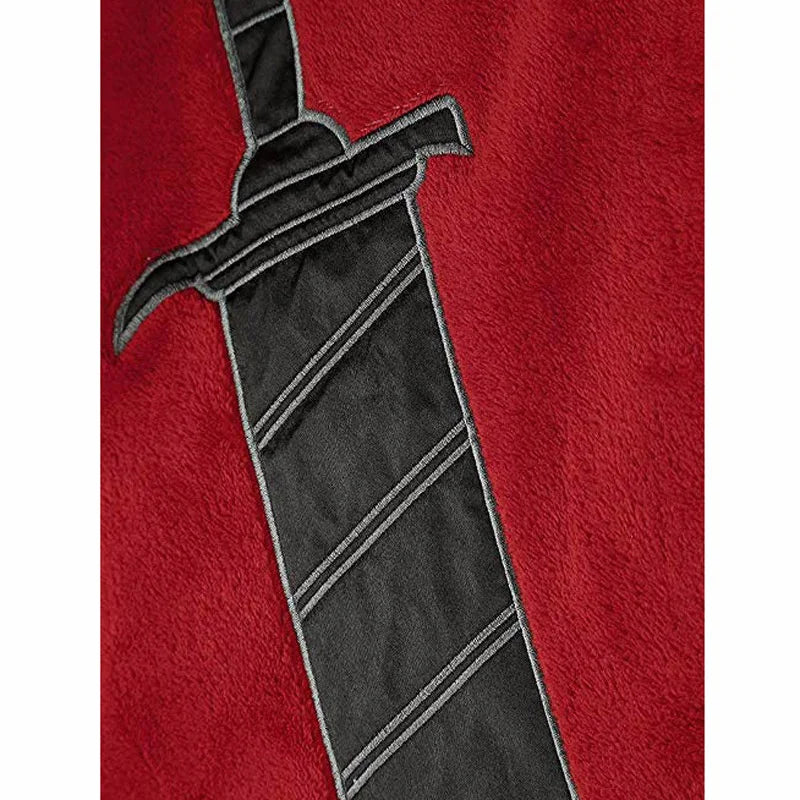 Hooded Flannel Bathrobe – Unisex