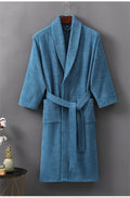 Unisex 100% Cotton Terry Bathrobe