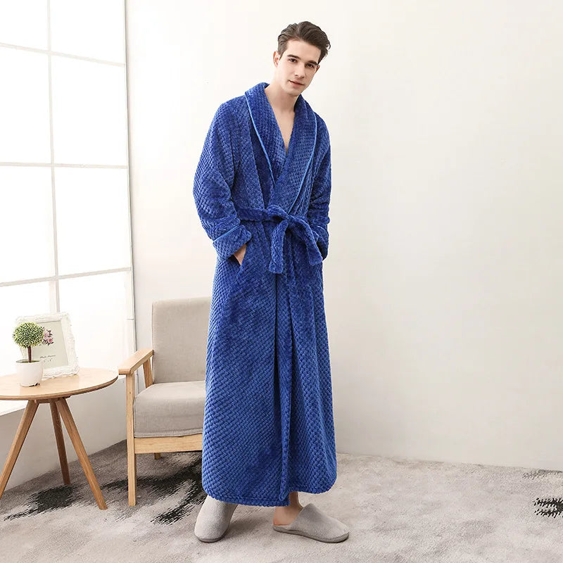 Winter Flannel Bathrobe – Unisex