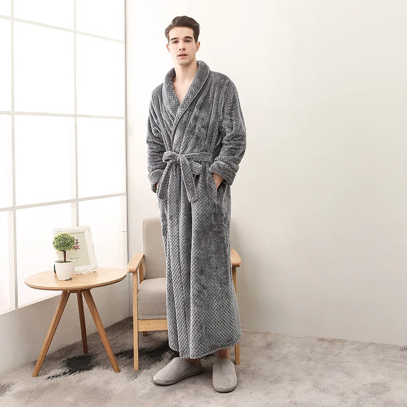 Winter Flannel Bathrobe – Unisex