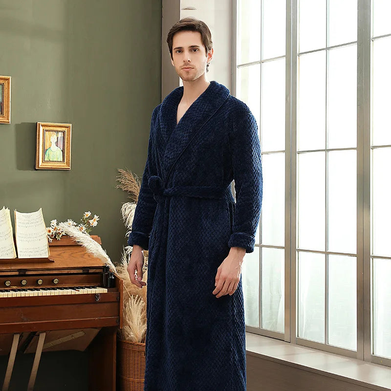 Winter Flannel Bathrobe – Unisex